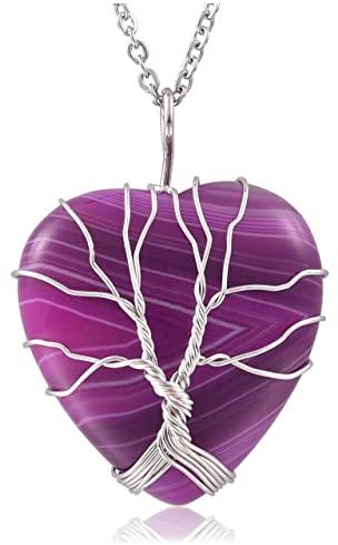 Stone Polished Natural Wirewrapped Jewelry