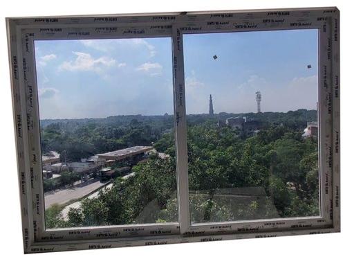 UPVC Two Track Sliding Window, For Home, Hotel, Office, Feature : Crack Proof, Easy To Fit, Fine Finished