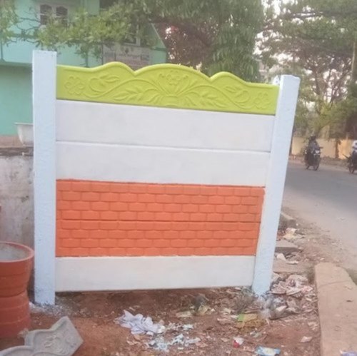 ACP Reinforced Cement Concrete RCC Precast Compound Wall