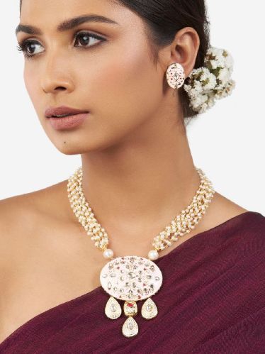 Metal Artificial Necklace, Style : Indian Ethnic