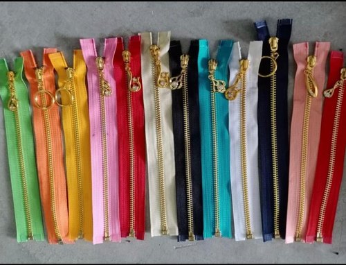 Plain Brass Garment Zipper, Specialities : High Strength