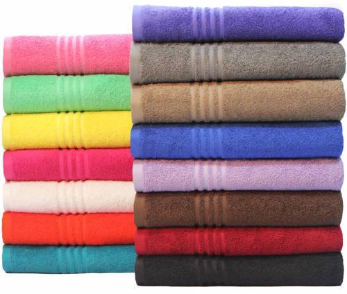 Plain Cotton Colored Bath Towel, Feature : Easily Washable, Impeccable Finish