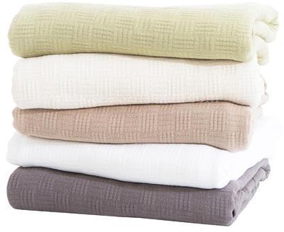 Plain Cotton Thermal Blanket, Packaging Type : Plastic Packet