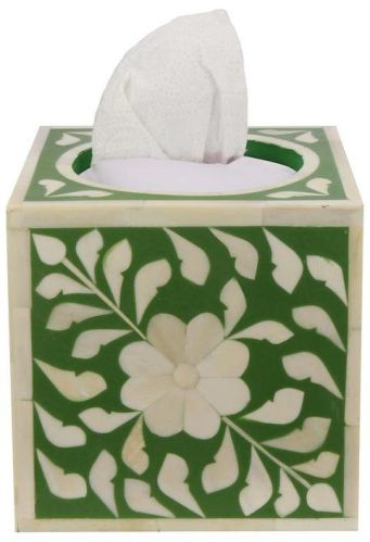 Mother Of Pearl Tissue Box