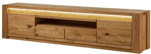 170x40x53 Cm Wild Oak Wood TV Unit