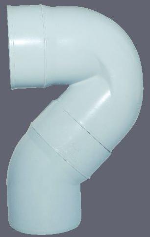 Coated Plastic P Trap, Color : Grey