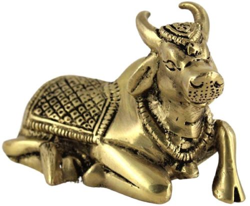STAGLINE Brass Nandi Statue