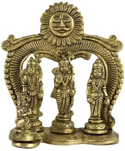 STAGLINE Brass RAM Darbar, Packaging Type : Thermocol Box