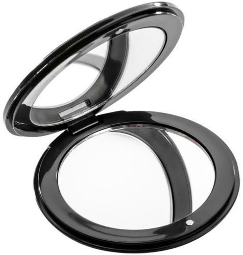 Polished Plastic Glass Pocket Mirror, Pattern : Plain