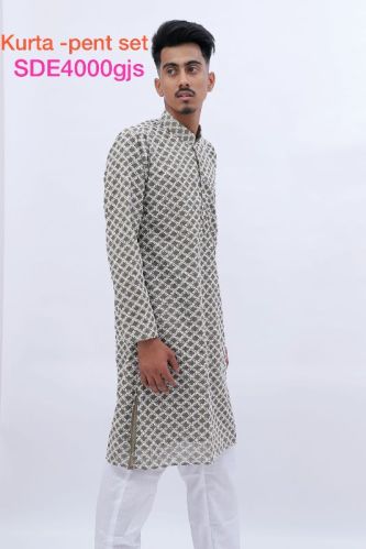 Men Kurta Pajama Sets, Gender : Male