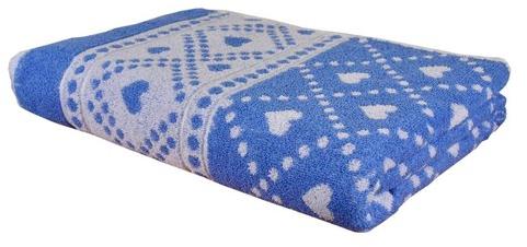 Printed Cotton Towel, For Home, Size : 30 X 60 Inch