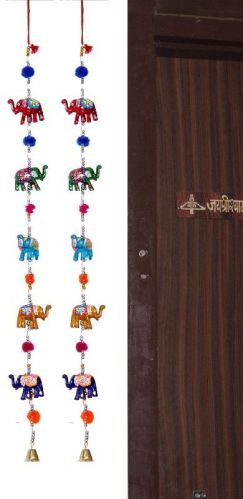 Polished Elephant Door Hanging, For Decoration, Style : Traditional