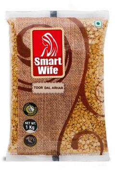 Organic Smart Wife Arhar Dal, For Cooking, Packaging Size : 1 KG