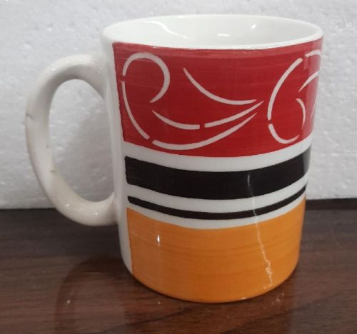 Round Ceramic Promotional Milk Mug, Feature : Durable, Light Weight