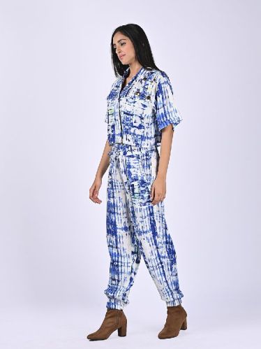 Cotton Viscose Womens Veronica Shibori Jogger, Feature : Anti-Wrinkle, Comfortable