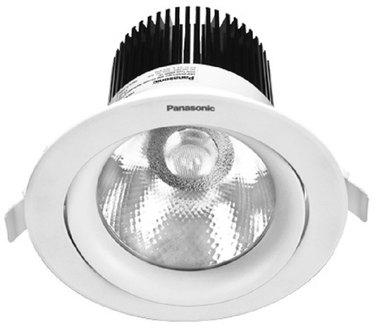 Panasonic Round Swivel LED Downlight, For Blinking Diming, Bright Shining, Voltage : 220V