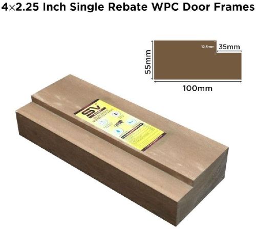 4x2.25 Inch Single Rebate WPC Door Frames