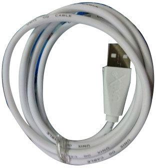 PVC USB Data Cable, Color : White