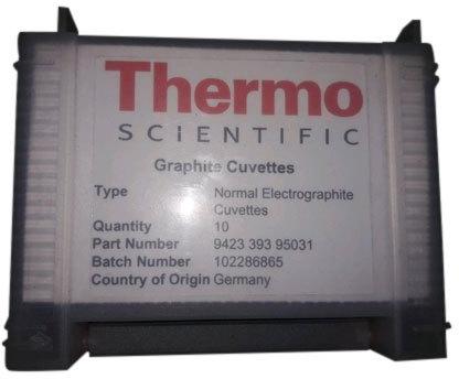 Graphite Cuvettes, For Chemical Laboratory, Hospital, Size : 10mm, 20mm, 30mm, 50mm