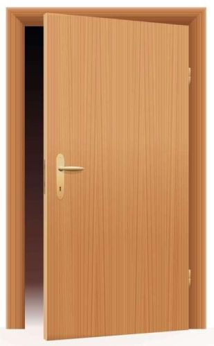 Plain Wood Polished Waterproof Flush Door, Position : Interior