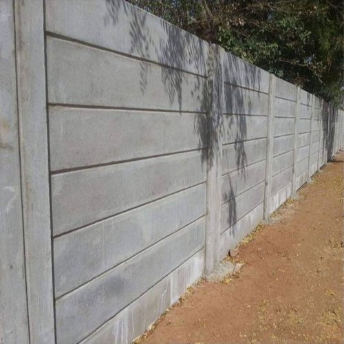 Polished RCC Compound Wall, For Construction, Pattern : Plain