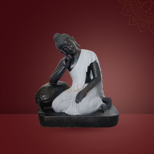 Pratistha Marble BUDDHA BDS-01, Color : White