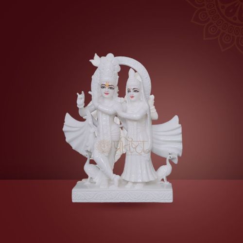 Pratistha Marble RADHA KRISHNA RKP-25, Color : White