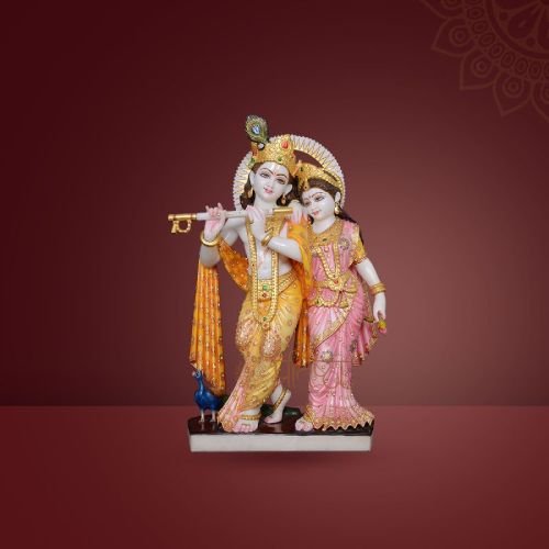 Pratistha Marble RADHA KRISHNA RKP-30, Color : White