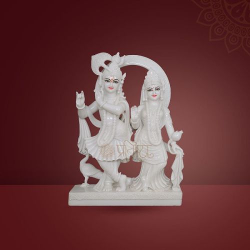 Pratistha Marble RADHA KRISHNA RKP-42, Color : White