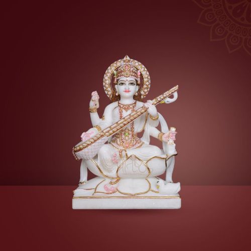 Pratistha Marble SARAWATIJI SRP-03, Color : White