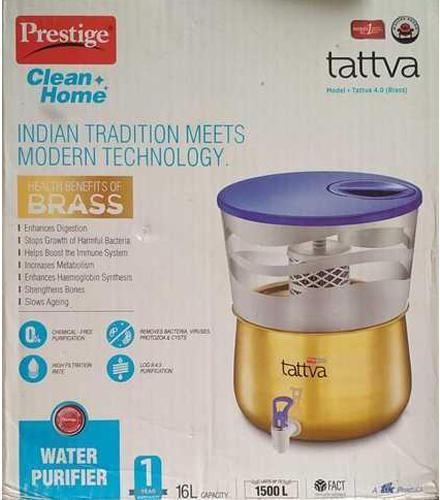 Brass Water Purifier, Capacity : 16L