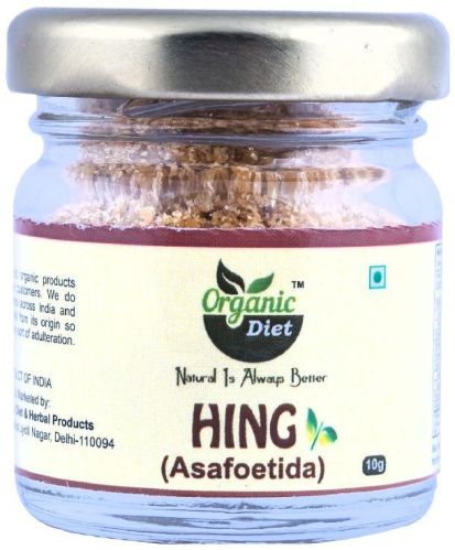 Organic Diet Hing(Asafoetida), For Flavoring, Form : Powder