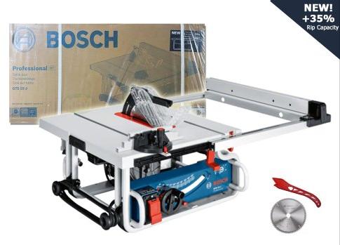 Table Saw, Brand Name : Bosch, Model Number : GTS 10 J