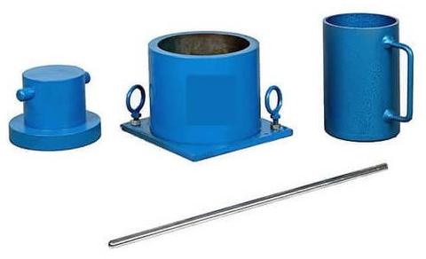 Polished Plain Aggregate Crushing Value Apparatus, Color : Blue