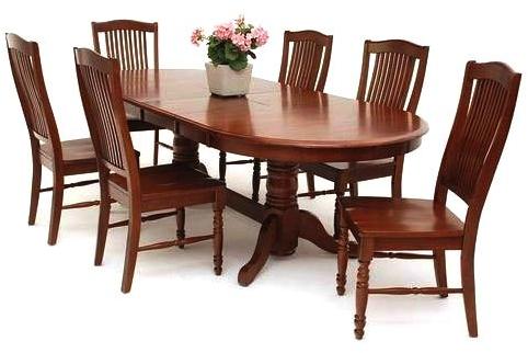 6 Seater Wooden Dining Table Set, For Hotel, Home, Specialities : Fine Finishing, Easy To Assemble