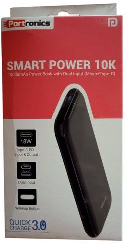 Smart Power Bank, Color : Black