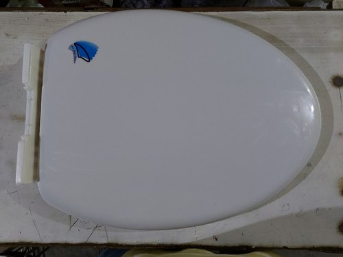 Plain Plastic Toilet Seat Cover, Color : White