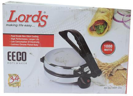 Lords Roti Maker, Power : Wattage: 1000W