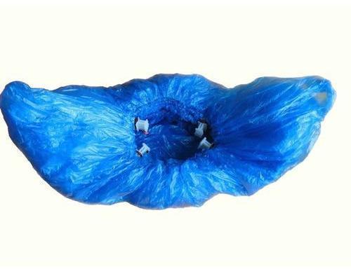 PE Non Woven Shoe Cover, For Hospitals, Clinics Medical Institutions, Color : Blue