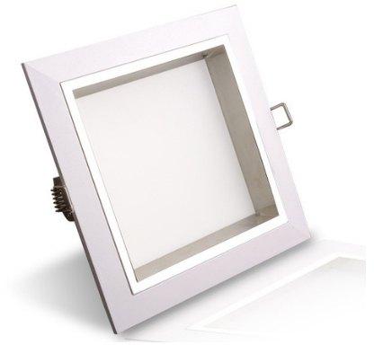 Polycarbonate LED Square Panel Light, Color : Cool White
