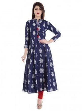 Cotton Ladies Printed Kurti, Size : M, Etc.