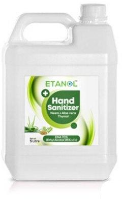 Hand Sanitizer Refill, Packaging Size : 5 Litre