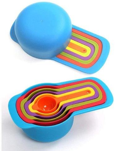 Plastic Measuring Spoon, Packaging Size : 6