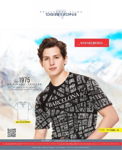 Mens Round Neck Summmer T-Shirt, Size : L, XL, XXL