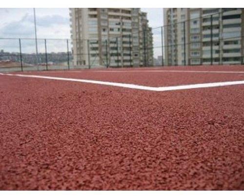 Rubber Floor Carpet, Color : Red