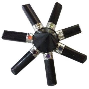 Black Tourmaline Energy Generator Tool, Size : 3 Inch