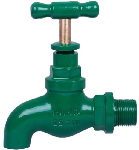 Painted Cast Iron Bib Tap, For Outside, Feature : Durable, Fine Finished, Leak Proof