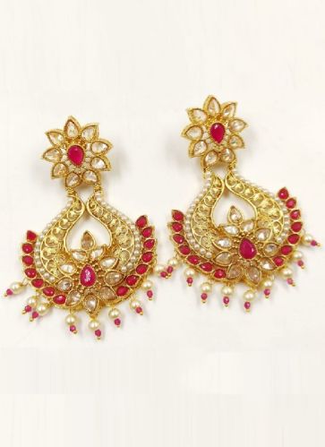 Party Wear Ear Rings, Occasion : Engagement,  Ceremonial,  Party,  Sangeet