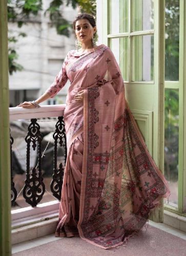 Tussar Silk Saree, Occasion : Wedding