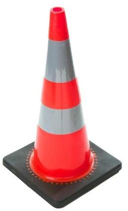 2.5 Feet PVC Reflective Traffic Safety Cone